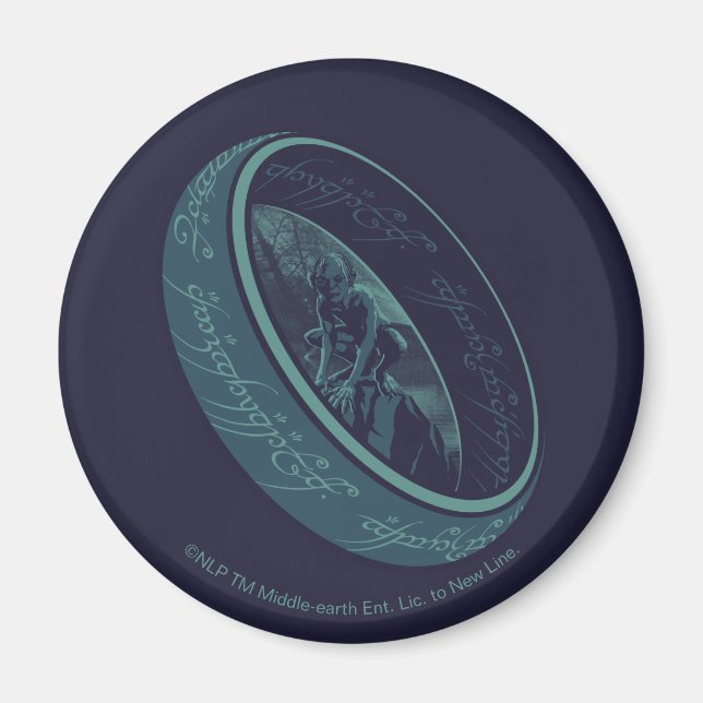 Aimant THE ONE RING™ GOLLUM™ Graphic