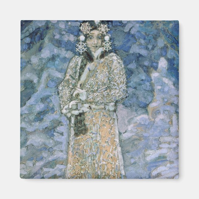 Aimant The Snow Maiden, un croquis pour l'Opéra (Devant)