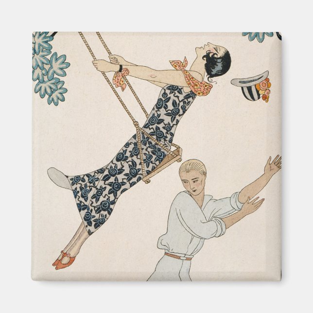 Aimant The Swing, 1923 (imprimé pochoir) (Devant)