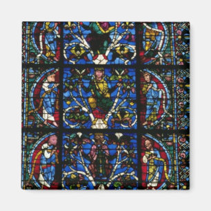 Aimant The Tree of Jesse, lancet window in the west facad