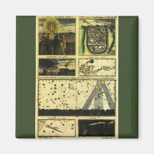 Aimant Théâtre Cometicum Comets par Stanislaw Lubieniecki