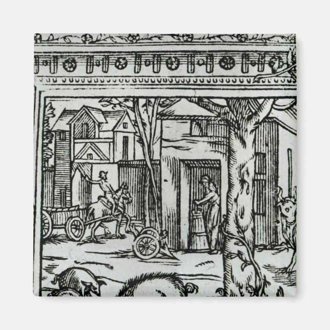 Aimant Théâtre d'Agriculture et Mesnage des Champs' (Devant)