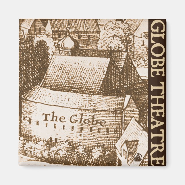 Aimant Théâtre du Globe de Hollar (Devant)