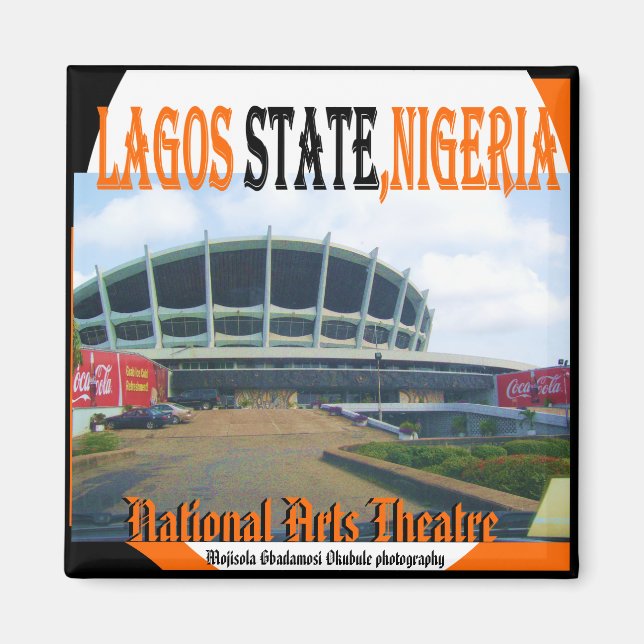 Aimant Théâtre national Mojisola Gbadamosi Okubule photo (Devant)