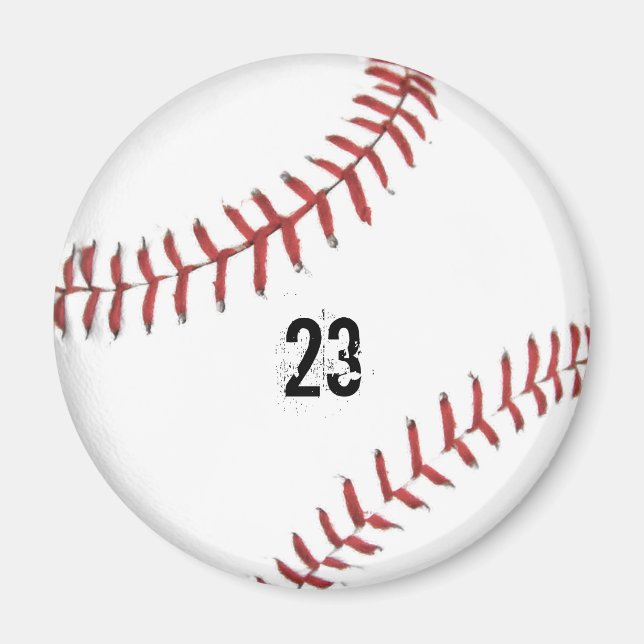Aimant thème baseball (Devant)