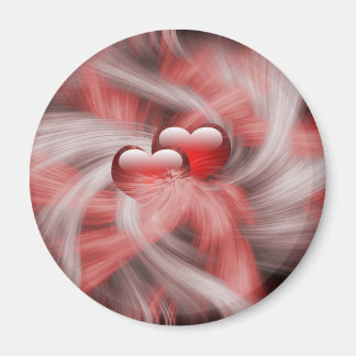 Aimant Thème d'amour des coeurs