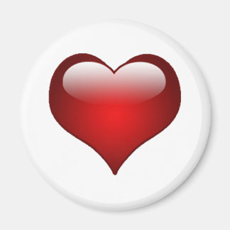 Aimant Thème d'amour des coeurs