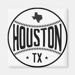 Aimant Thème De Baseball Houston