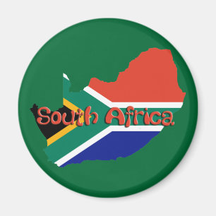 Aimant Thème de l'Afrique du Sud