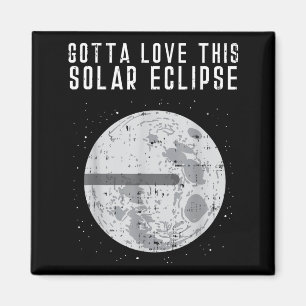 Aimant Théorie du Complot de la Terre Plate Éclipse Solai