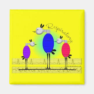 Aimant Thérapie respiratoire Cadeaux "Ambu Birds"