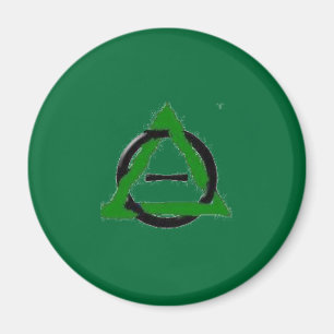 Aimant Therian vert