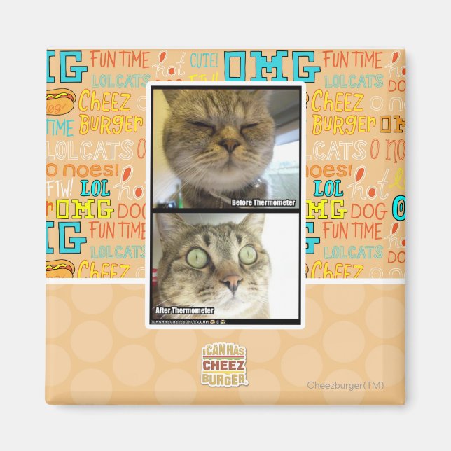 Aimant Thermomètre (Devant)