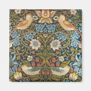 Aimant Thierry de fraises par William Morris, Art Vintage