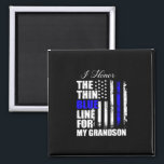 Aimant Thin Blue Line Police Flag Back The Blue<br><div class="desc">Thin Blue Line Police Flag Back The Blue</div>