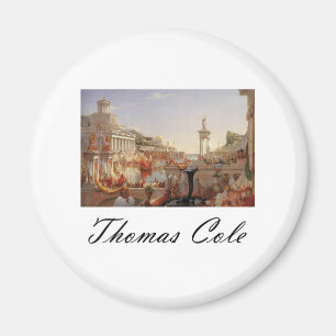 Aimant Thomas Cole le cours de la consommation d'empire