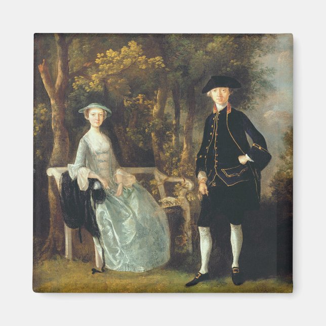 Aimant Thomas Gainsborough | Lady Lloyd et son fils, Rich (Devant)