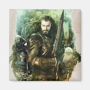 Aimant THORIN OAKENSHIELD™, Dwalin, et graphique de Bal