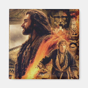 Aimant THORIN OAKENSHIELD™ et BILBO BAGGINS™ à Erebo