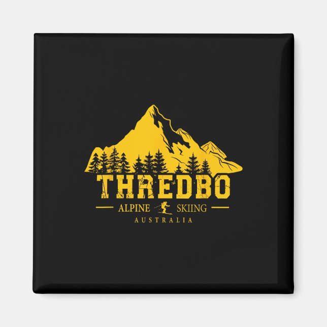 Aimant Thredbo Snowy Mountains Australie Station de ski S (Devant)