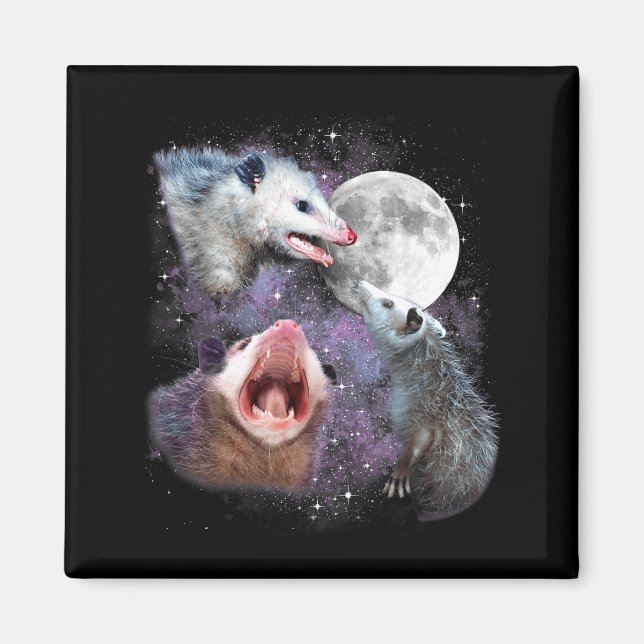 Aimant Three Ssums Moon 3 Osums Dead Moon Weird Cursed Me (Devant)