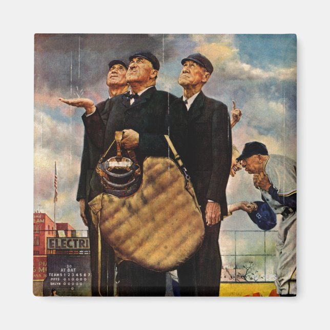 Aimant Three Umpires (Devant)