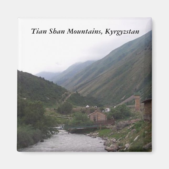 Aimant Tian Shan Mountains, Kirghizistan (Devant)