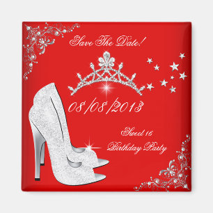 Aimant Tiare Chaussures à Talons Hauts Rouges Save The Da