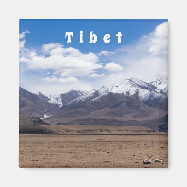 Aimant Tibet, Himalaya - Montagne Pittoresque (Devant)