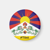 Tibet, Lions de Neige, Drapeau Tibétain - L'Himala