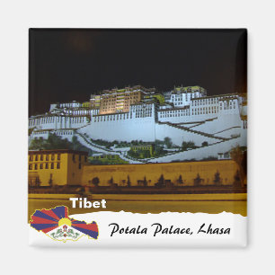 Aimant Tibet, palais du Potala, Lhassa / Himalaya