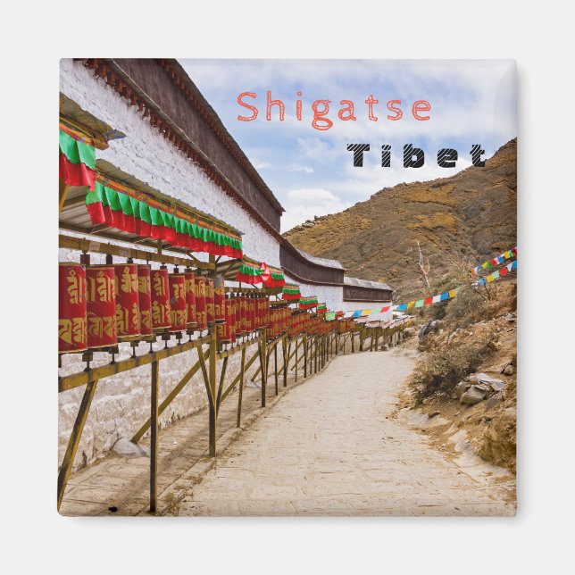 Aimant Tibet, Shigatse - Monastère de Tashilumpo (Devant)