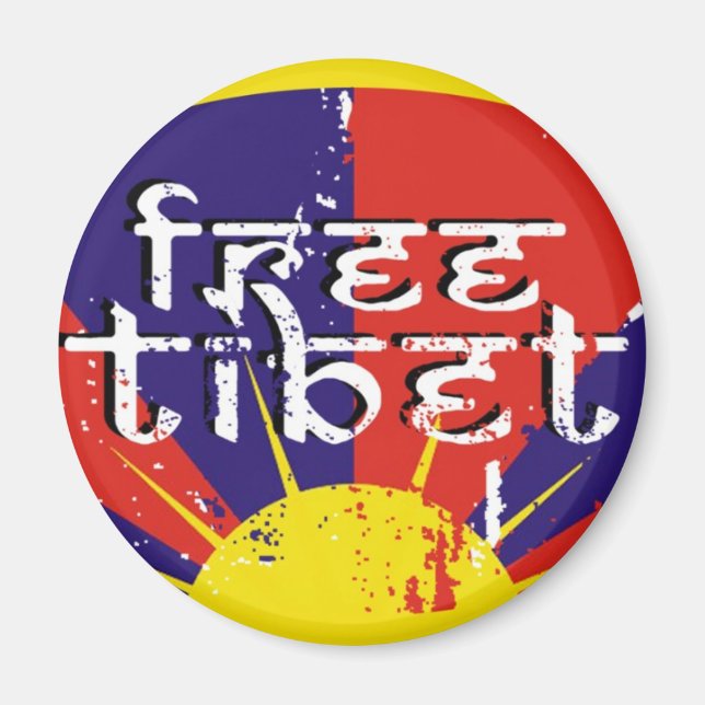 AIMANT TIBET T-SHIRTS GRATUIT & GEAR (Devant)