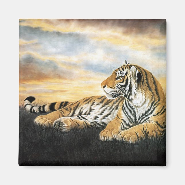 Aimant Tiger Dawn (Devant)