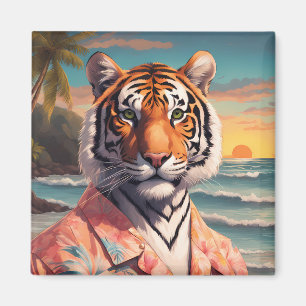 Aimant Tiger Holiday