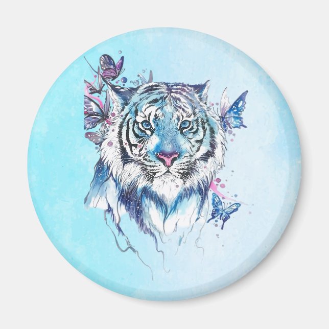 Aimant Tigre (Devant)
