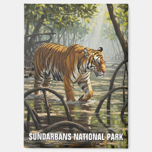 Aimant Tigre dans le Parc national des Sundarbans Inde