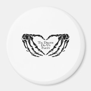 Aimant Til Death - Skeleton Heart Hands