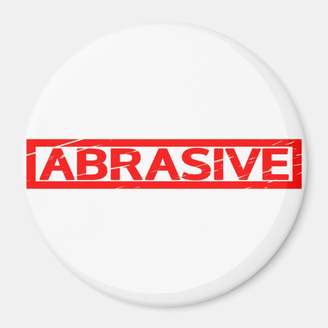 Aimant Timbre abrasif (Devant)
