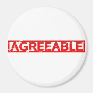 Aimant Timbre acceptable