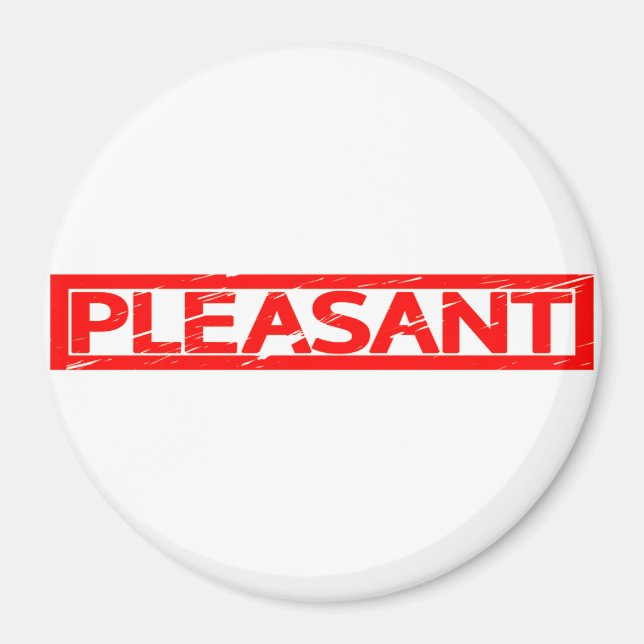 Aimant Timbre agréable (Devant)