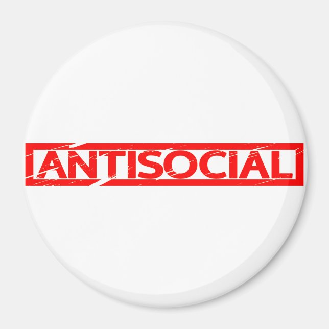 Aimant Timbre antisocial (Devant)