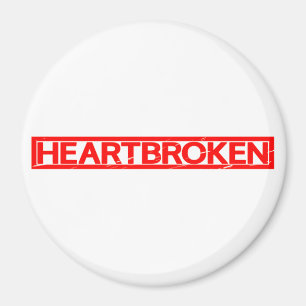 Aimant Timbre brisé du coeur