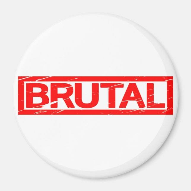 Aimant Timbre Brutal (Devant)