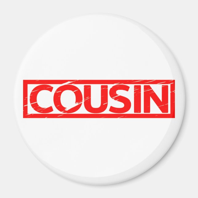 Aimant Timbre Cousin (Devant)