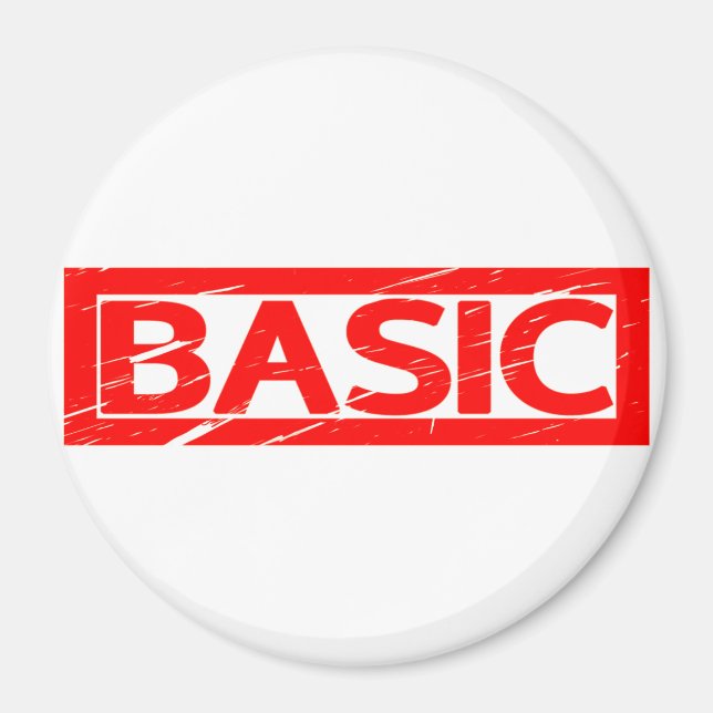 Aimant Timbre de base (Devant)