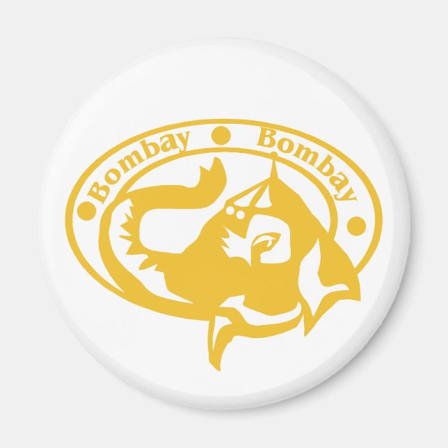 Aimant Timbre de Bombay (Devant)