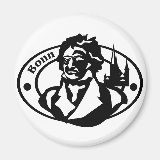 Aimant Timbre de Bonn (Devant)