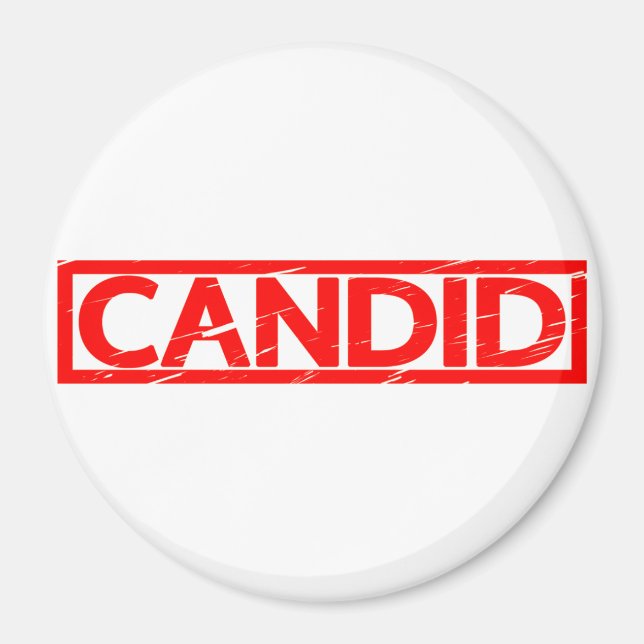 Aimant Timbre de Candid (Devant)