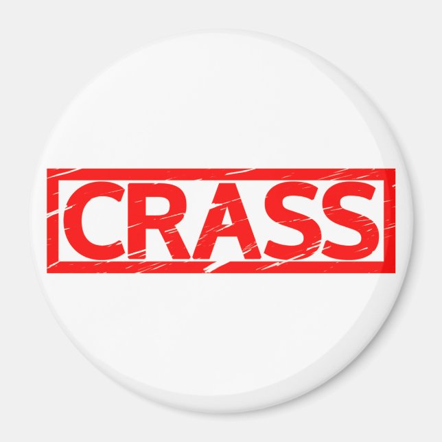 Aimant Timbre de crasse (Devant)